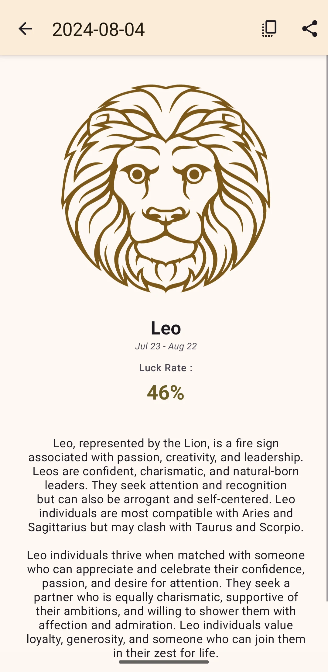 My Lucky App screenshot